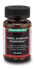 Garlic-Echinacea-Goldenseal Plus 60 tabs from FUTUREBIOTICS