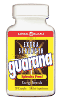 Extra Strength Guarana 60ct from Natural Balance