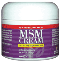 MSM Cream 2oz from Natural Balance