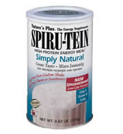 ORIGINAL VANILLA SIMPLY SPIRUTEIN PACKETS 3OZ X 8 from NATURES PLUS