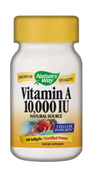 NATURE'S WAY: Vit A 10000 IU 100 SOFTGEL