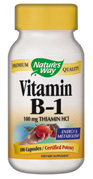 NATURE'S WAY: Vit B-1 100 mg 100 CAPSULE