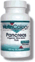 Pancreas Organic Glandulars - Pork 60 caps from NUTRICOLOGY/ALLERGY RESEARCH GROUP