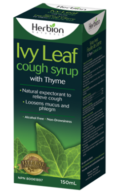 HERBION: Ivy Leaf Cough Syrup with Thyme 5 oz