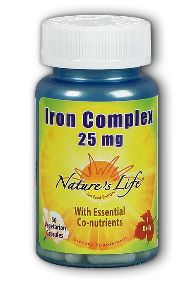 Natures Life: Iron Complex 50ct