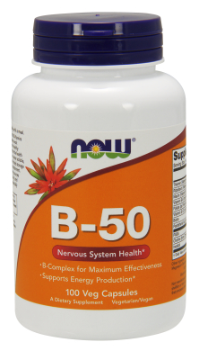 NOW: B-50 Complex 100 CAPS