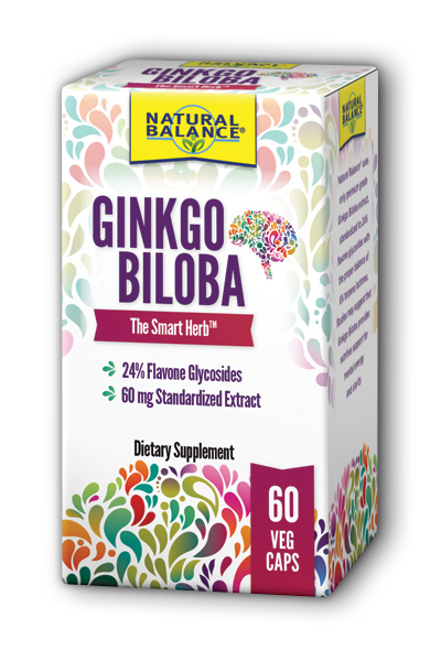 Natural Balance: Ginkgo Biloba 60 Cap