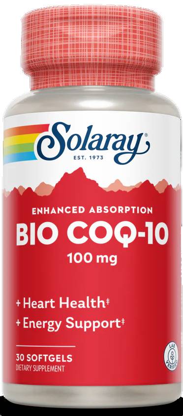 Solaray: BioCoQ-10 30ct 100mg