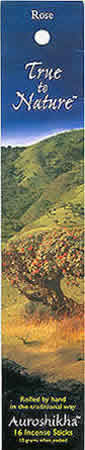 Auroshikha Candles and Incense: Incense Surya Rose 10 gm