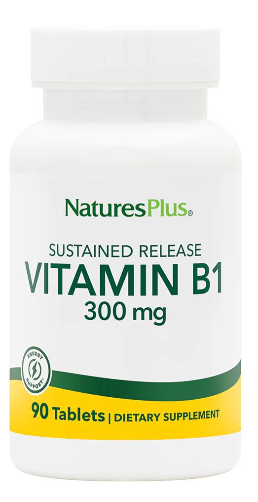 Natures Plus: VITAMIN B-1 300 MG S R 90 90 ct