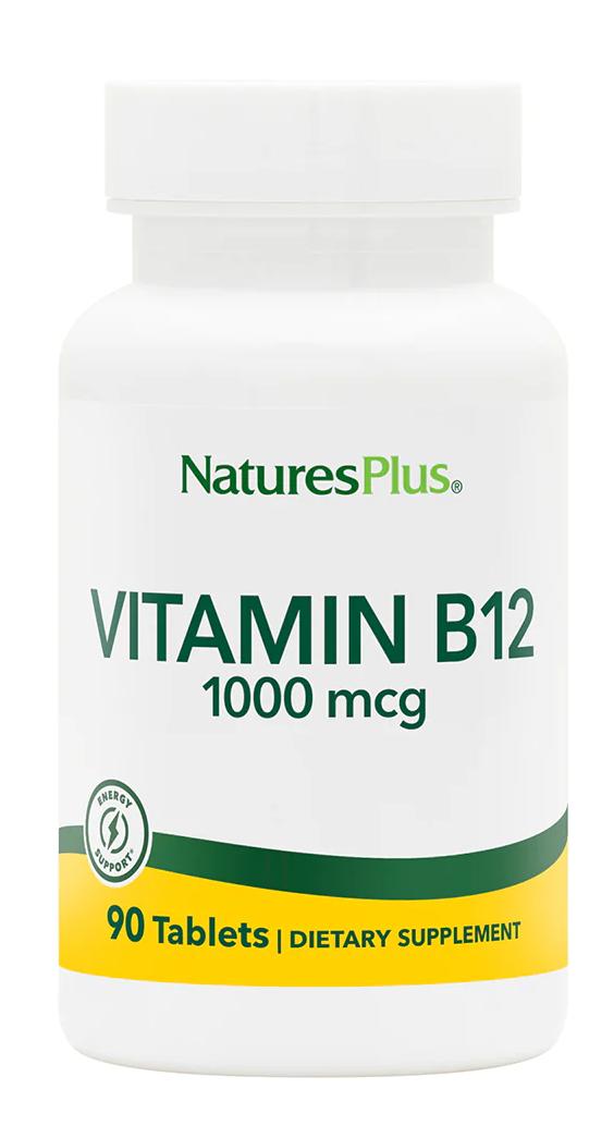 Natures Plus: VITAMIN B-12 1000 MCG 90 90 ct