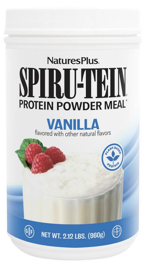 Natures Plus: VANILLA SPIRUTEIN SHAKE 2.4 LB ct