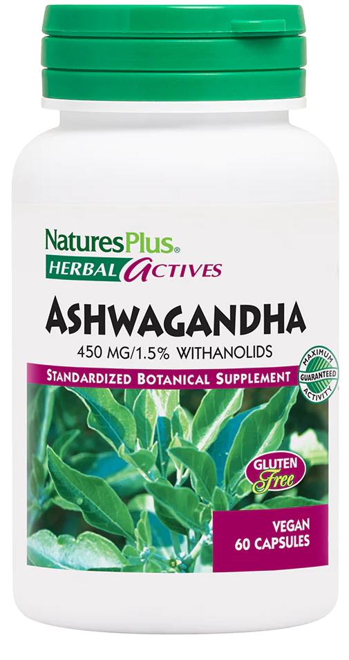 Natures Plus: ASHWAGANDHA 450 MG 60 60 ct