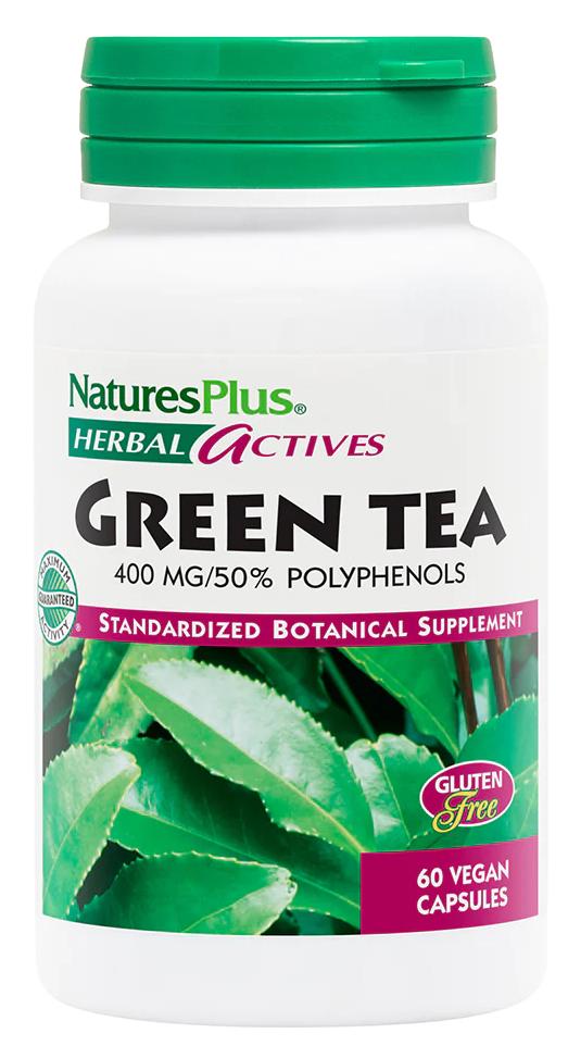 Natures Plus: GREEN TEA CHINESE 400 MG 60 0 ct