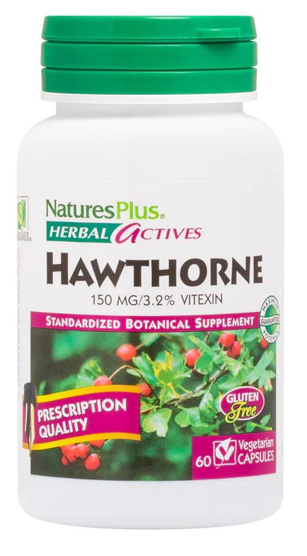 Natures Plus: ENGLISH HAWTHORNE 150 MG 60 60 ct
