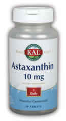 Astaxanthin 30ct 10mg from KAL