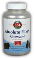Absolute Fiber Chocolate Chew 60ct from Kal
