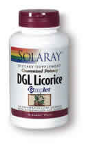 DGL Licorice Gumlet 30ct 400mg from Solaray