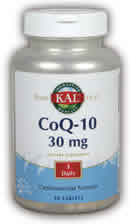 Coenzyme Q10 90ct 30mg from Kal