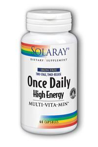 Once Daily High Energy 30sg from Solaray