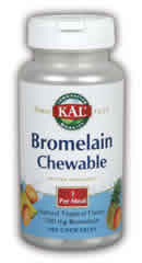 Bromelain Chewable 100ct from Kal
