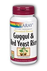 Guggul & Red Yeast Rice 120ct from Solaray