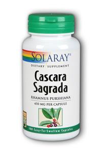 Cascara Sagrada 100ct 450mg from Solaray