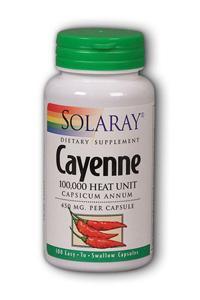 Cayenne 180ct 515mg from Solaray
