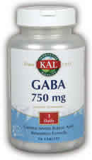 GABA 90ct 750mg from Kal