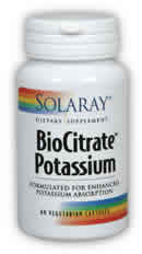 BioCitrate Potassium 60 ct from Solaray
