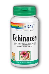 Echinacea purpurea, angustifolia 100ct 460mg from Solaray