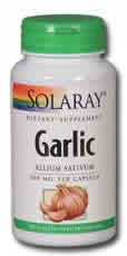 Garlic 100ct 580mg from Solaray