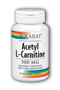 Acetyl L Carnitine 500mg 30ct from Solaray