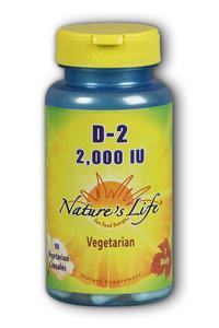 Vitamin D-2 2000 IU 90 ct from Natures Life