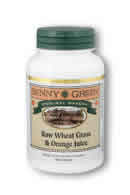 Raw Wheat Grass with Orange Juice 90 grams from Sunny Green