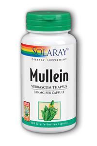Mullein Leaves 100ct 330mg from Solaray