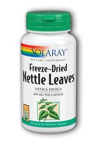 Freeze-Dried Nettle Leaf 100ct 415mg from Solaray