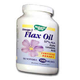 Flax Seed 1300mg 75 softgels from NATURE'S WAY