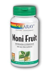 Noni Fruit 100ct 400mg from Solaray