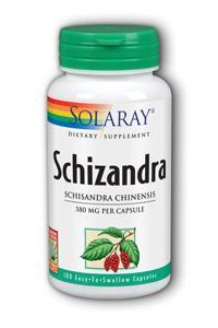 Schizandra Berries 100ct 580mg from Solaray