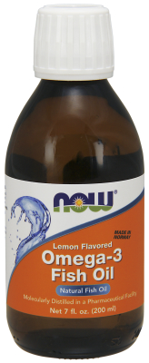 NOW: OMEGA-3 LEMON LIQUID 200ML