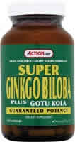 Super Ginkgo Biloba Plus 50ct from Action Labs