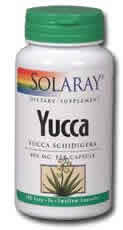 Yucca 100ct 490mg from Solaray