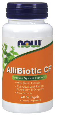 NOW: Allibiotic Non-Drowsy CF 60 Gels