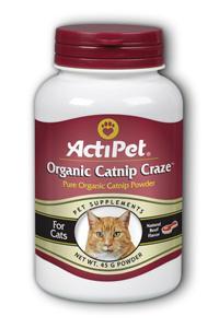 Organic Catnip Craze 45g from ActiPet