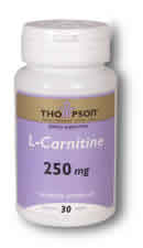 L-Carnitine 250mg 30ct 250mg from Thompson Nutritional