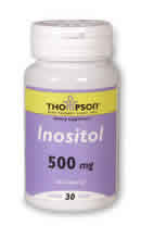 Inositol 500mg 30ct 500mg from Thompson Nutritional