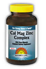Cal Mag Zinc Complex 360 Caps from Natures Life