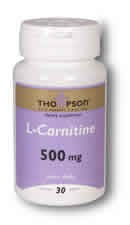 L-Carnitine 500mg 30ct 500mg from Thompson Nutritional