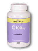 C Orange 100ct 100mg from Thompson Nutritional